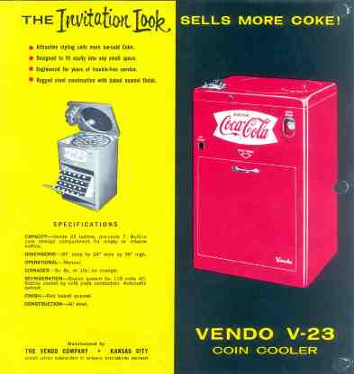 Vendo Coke Machine History And Serial Numbers