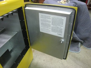 Ideal 85 Slider RC side door inside