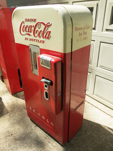 Vending Machine 10 CENT DECAL vintage SODA POP soft drink coin slot 